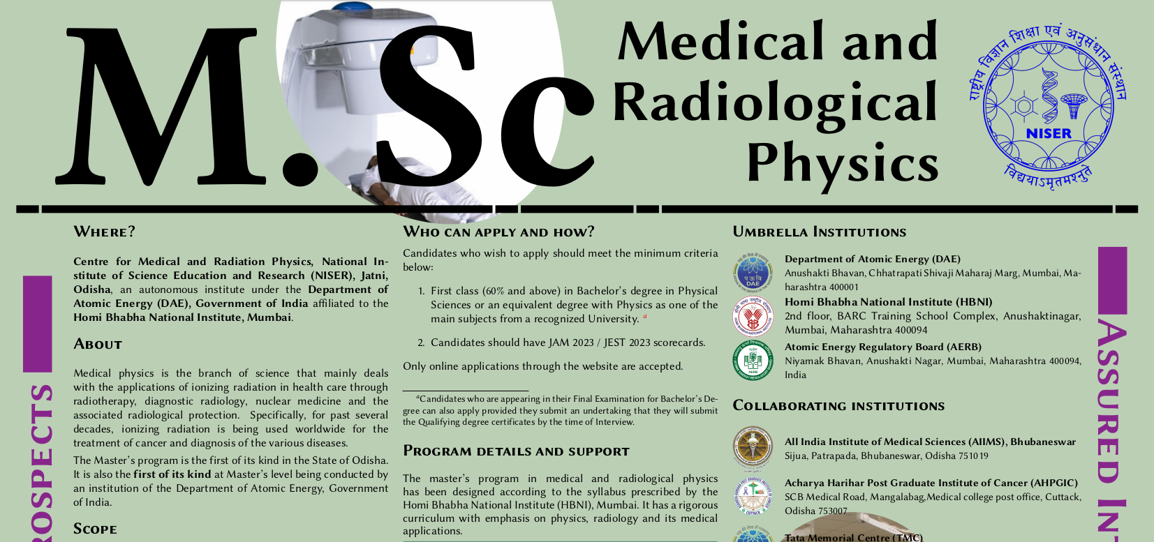 Medical and Radiological Physics
