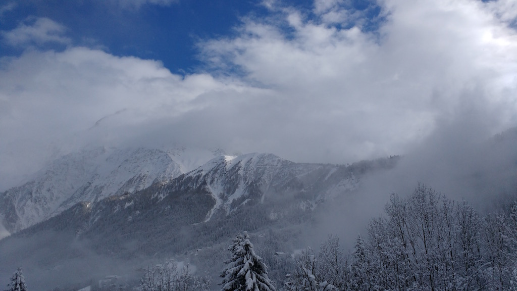 Blue Cloudy Skies